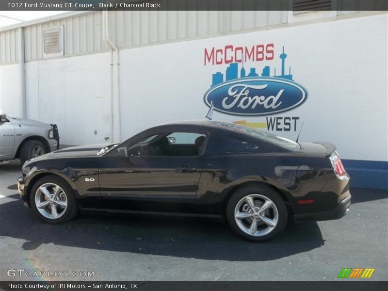 Black / Charcoal Black 2012 Ford Mustang GT Coupe