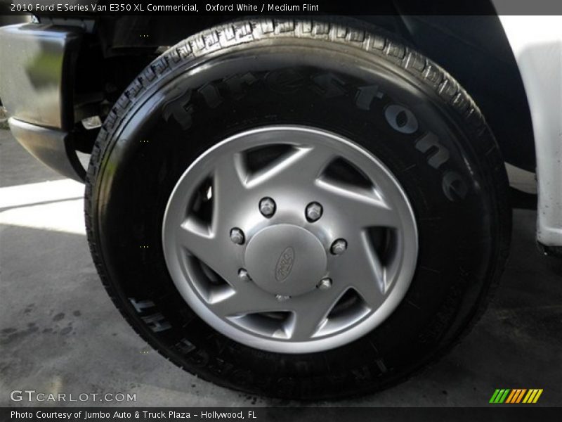 Oxford White / Medium Flint 2010 Ford E Series Van E350 XL Commericial