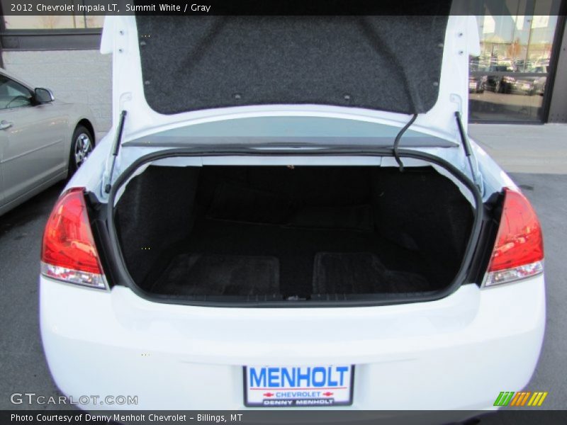 Summit White / Gray 2012 Chevrolet Impala LT