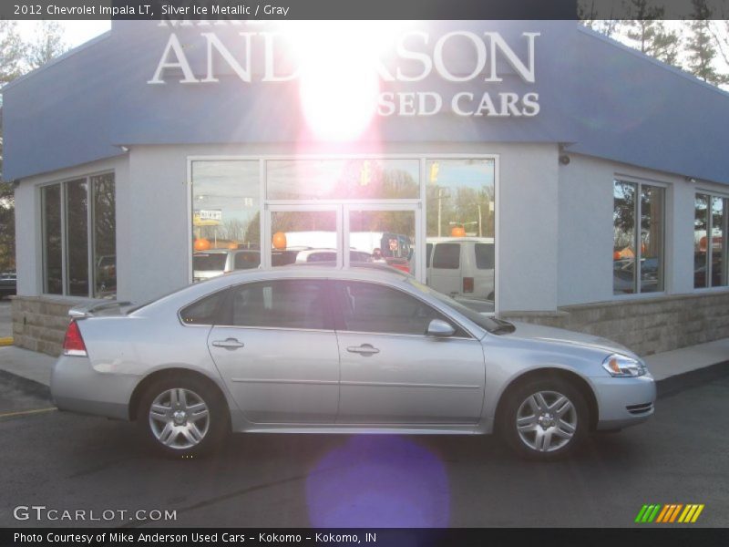Silver Ice Metallic / Gray 2012 Chevrolet Impala LT