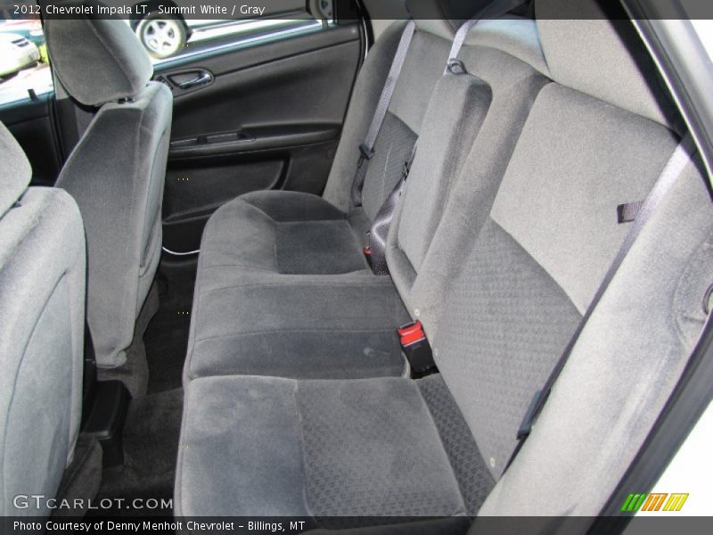 Summit White / Gray 2012 Chevrolet Impala LT