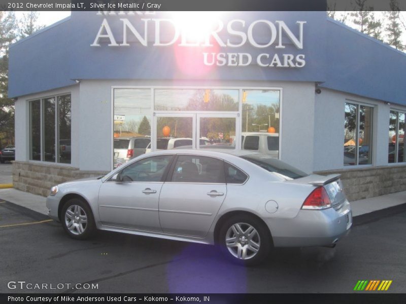 Silver Ice Metallic / Gray 2012 Chevrolet Impala LT