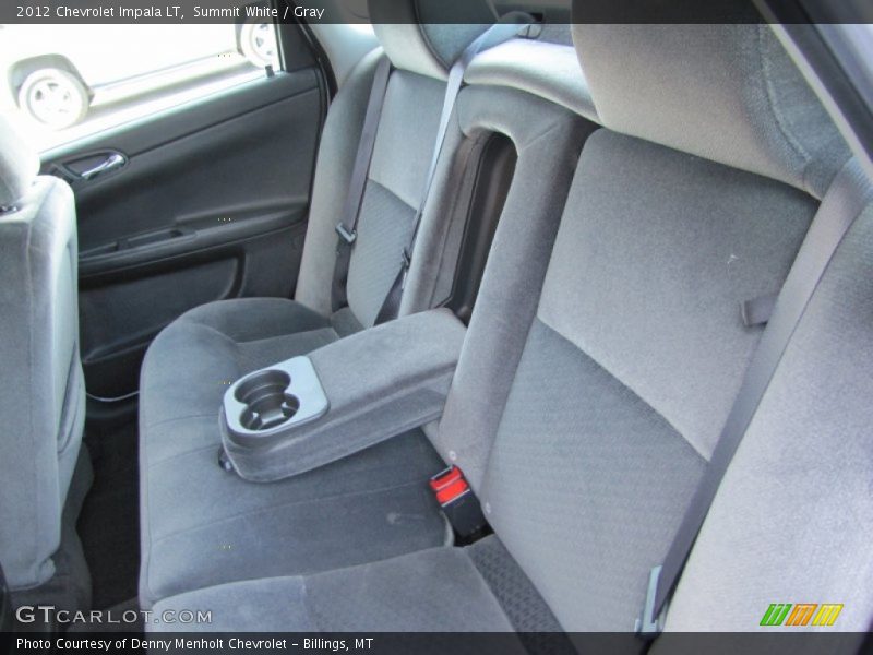 Summit White / Gray 2012 Chevrolet Impala LT