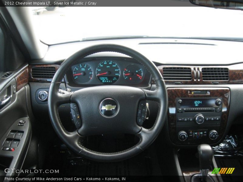Silver Ice Metallic / Gray 2012 Chevrolet Impala LT