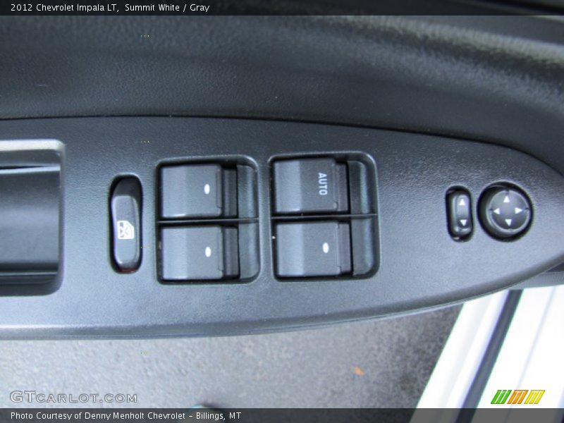 Summit White / Gray 2012 Chevrolet Impala LT