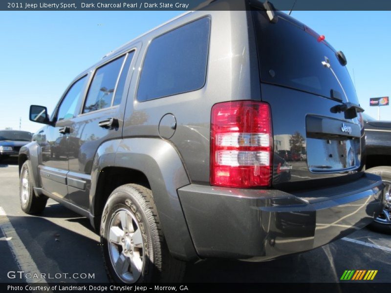 Dark Charcoal Pearl / Dark Slate Gray 2011 Jeep Liberty Sport