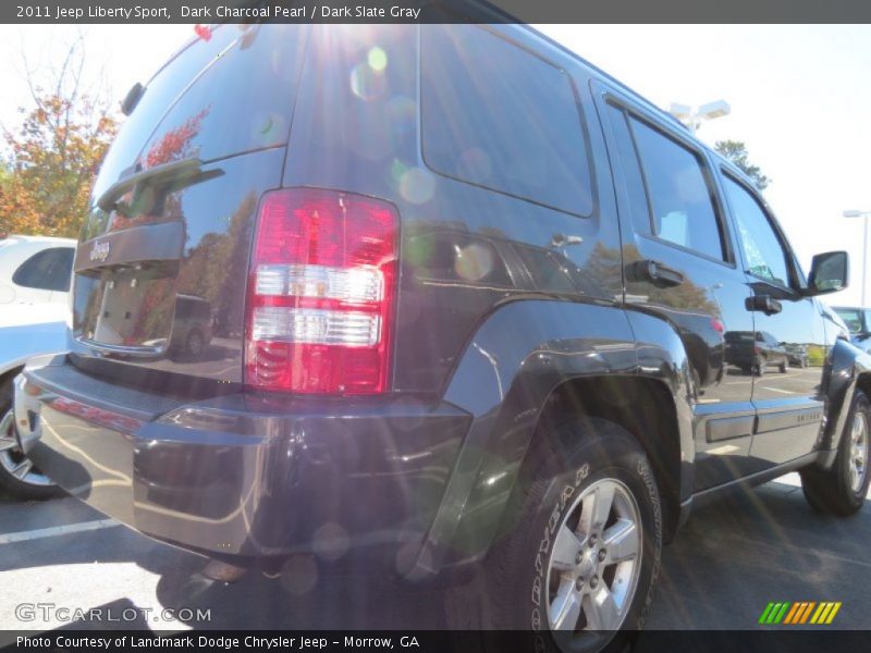 Dark Charcoal Pearl / Dark Slate Gray 2011 Jeep Liberty Sport