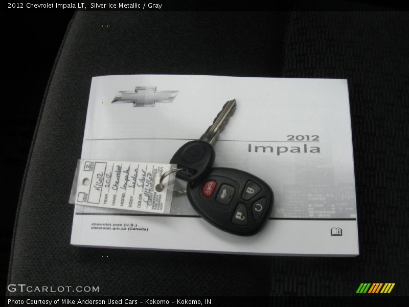 Silver Ice Metallic / Gray 2012 Chevrolet Impala LT