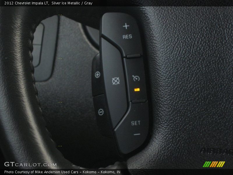 Silver Ice Metallic / Gray 2012 Chevrolet Impala LT