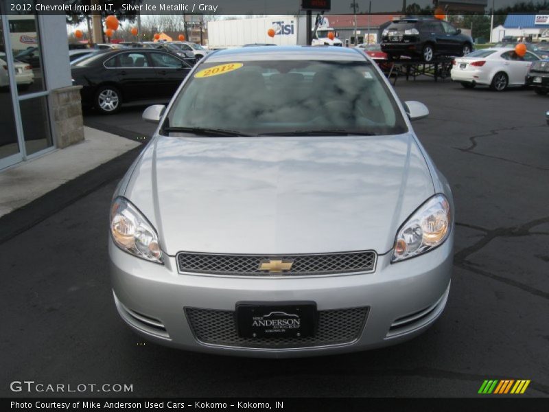 Silver Ice Metallic / Gray 2012 Chevrolet Impala LT