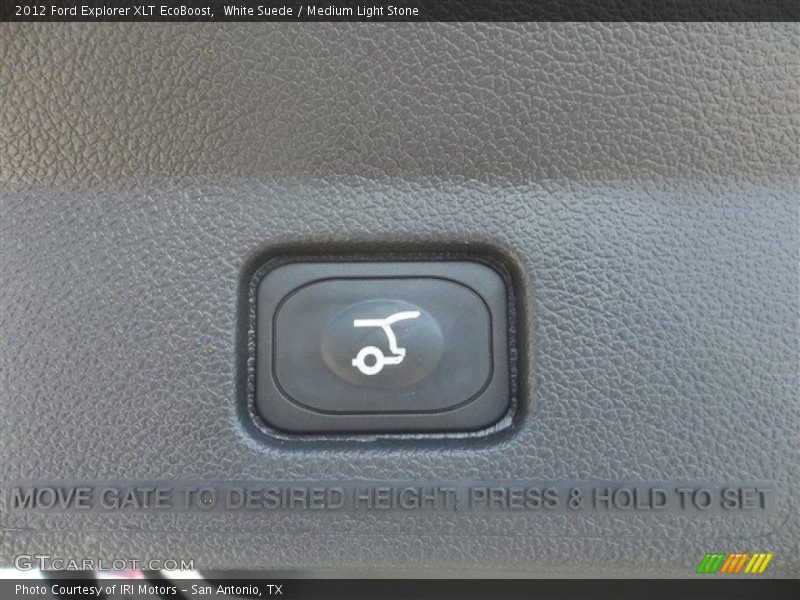 White Suede / Medium Light Stone 2012 Ford Explorer XLT EcoBoost
