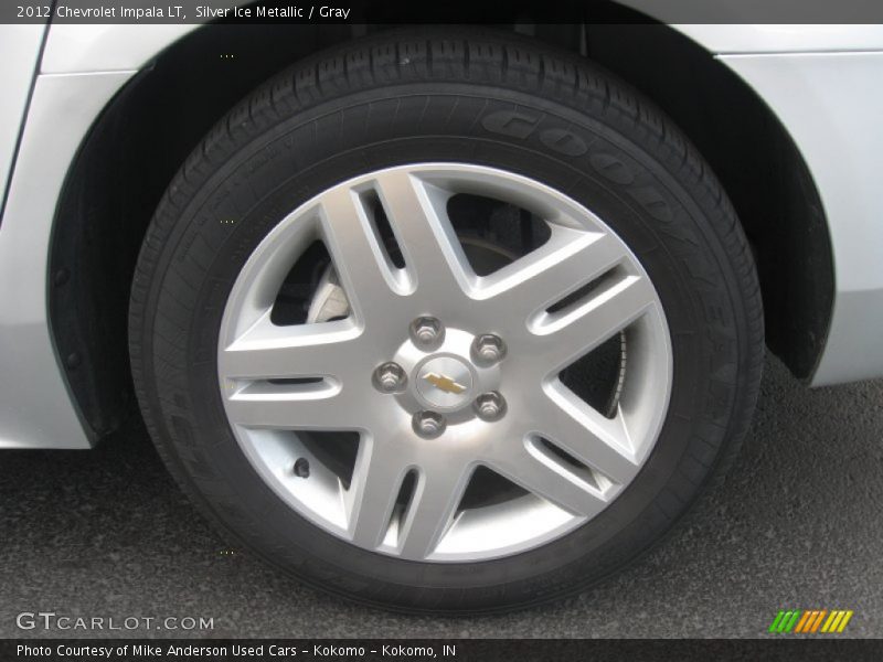 Silver Ice Metallic / Gray 2012 Chevrolet Impala LT