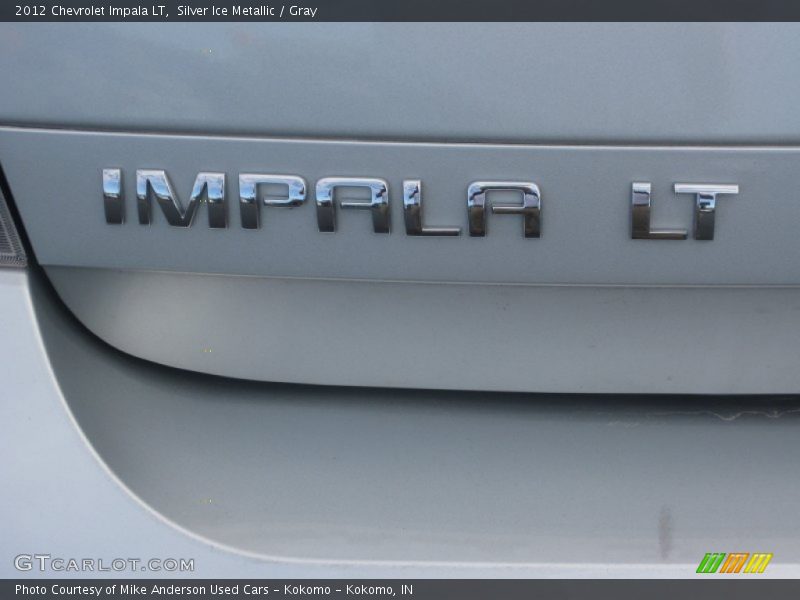 Silver Ice Metallic / Gray 2012 Chevrolet Impala LT