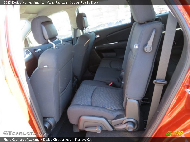 Copper Pearl / Black 2013 Dodge Journey American Value Package