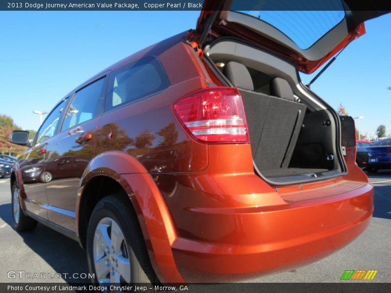 Copper Pearl / Black 2013 Dodge Journey American Value Package