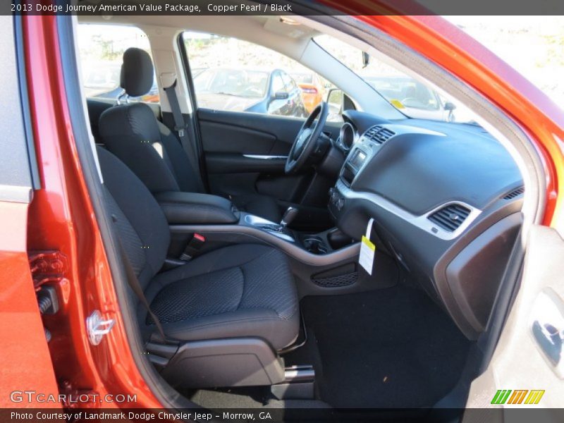 Copper Pearl / Black 2013 Dodge Journey American Value Package