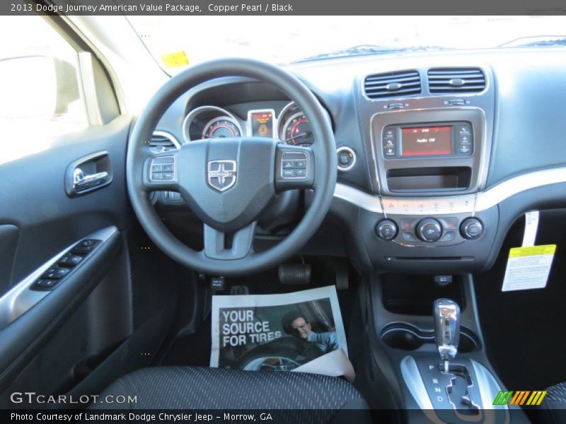 Copper Pearl / Black 2013 Dodge Journey American Value Package
