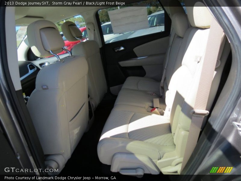 Storm Gray Pearl / Black/Light Frost Beige 2013 Dodge Journey SXT