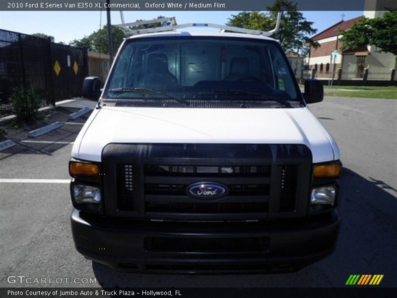 Oxford White / Medium Flint 2010 Ford E Series Van E350 XL Commericial