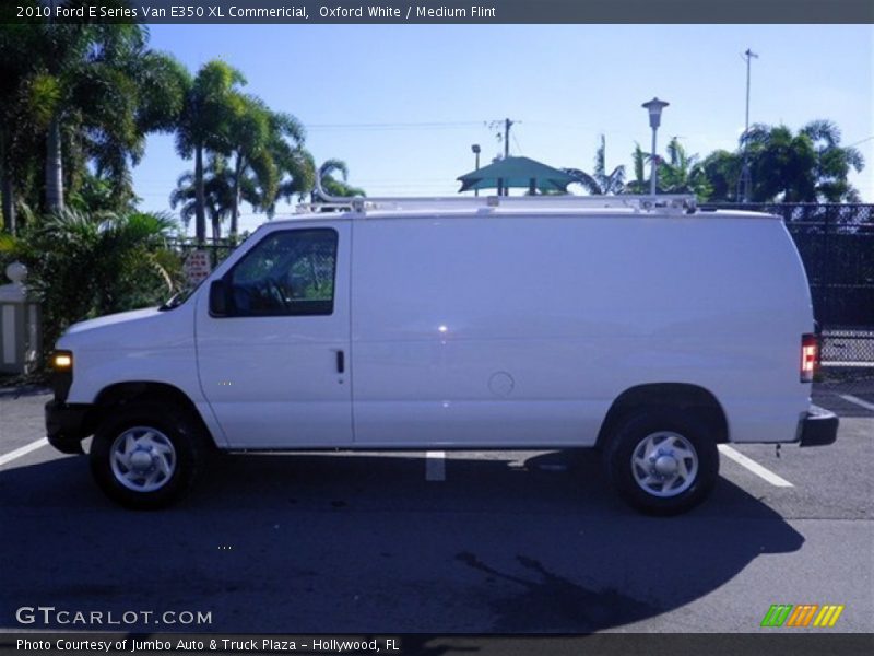 Oxford White / Medium Flint 2010 Ford E Series Van E350 XL Commericial