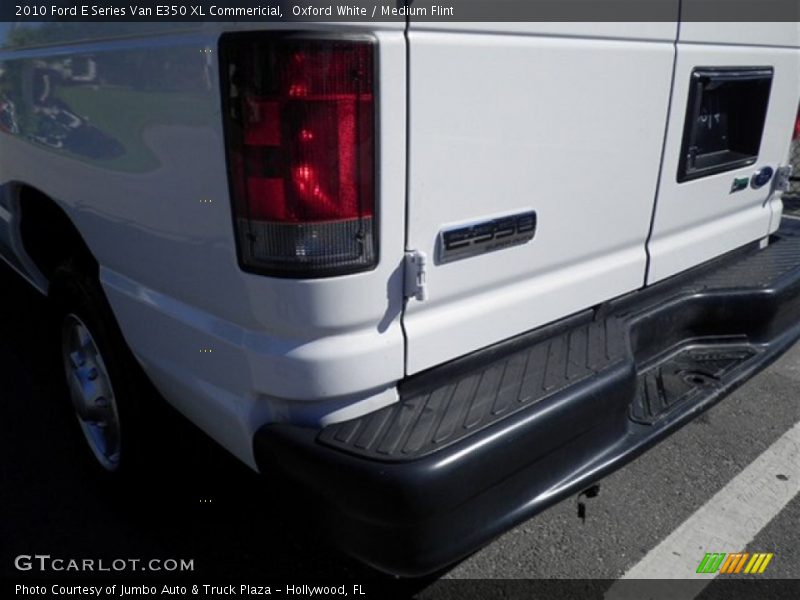 Oxford White / Medium Flint 2010 Ford E Series Van E350 XL Commericial
