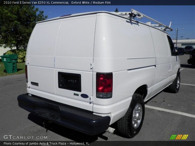 Oxford White / Medium Flint 2010 Ford E Series Van E350 XL Commericial