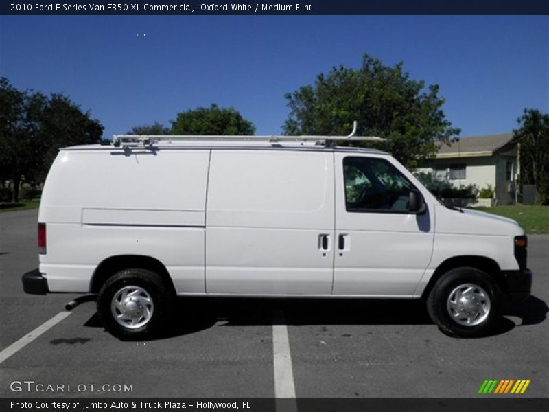 Oxford White / Medium Flint 2010 Ford E Series Van E350 XL Commericial