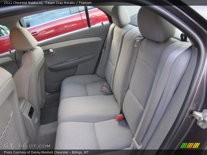 Taupe Gray Metallic / Titanium 2011 Chevrolet Malibu LS