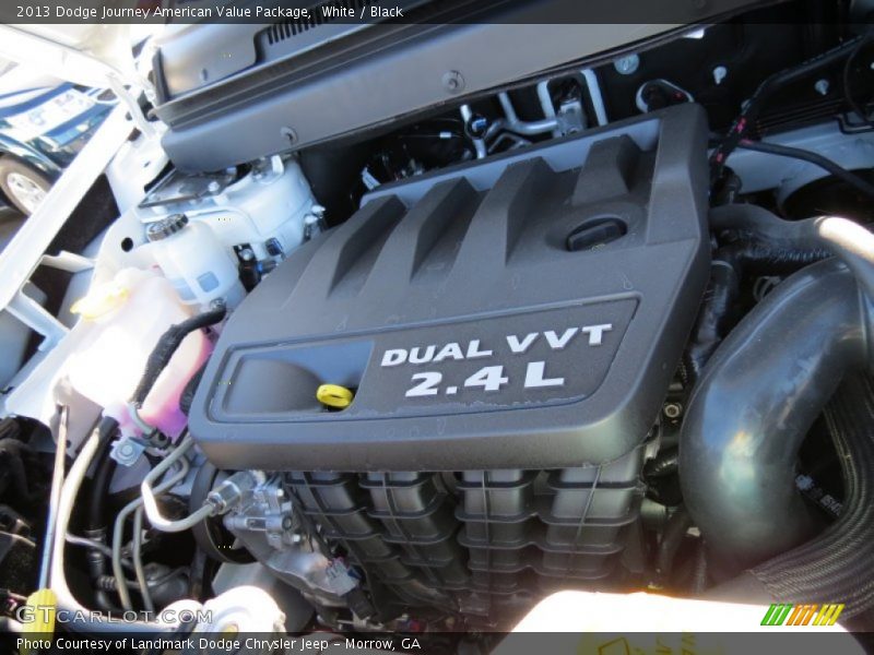 White / Black 2013 Dodge Journey American Value Package