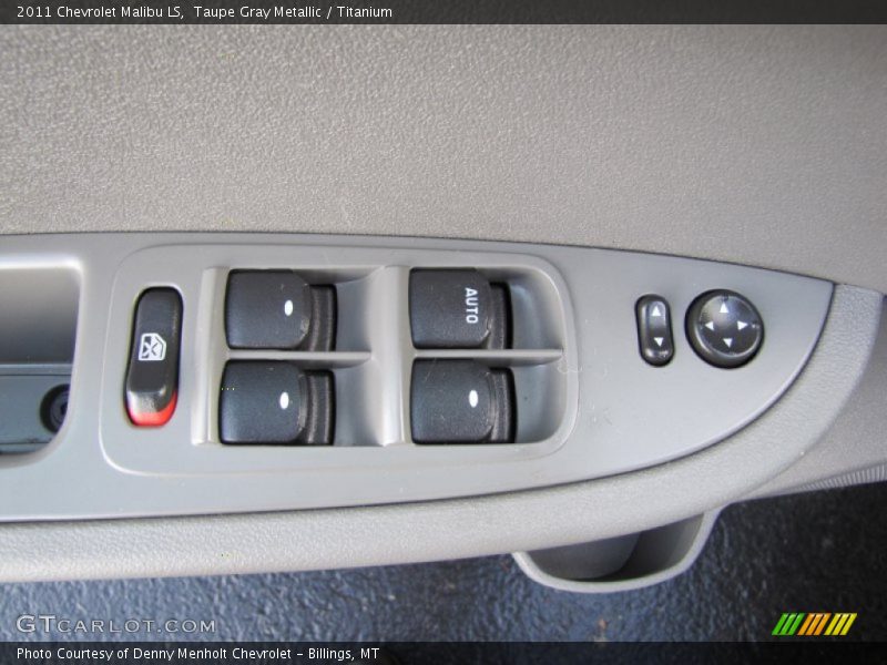Taupe Gray Metallic / Titanium 2011 Chevrolet Malibu LS