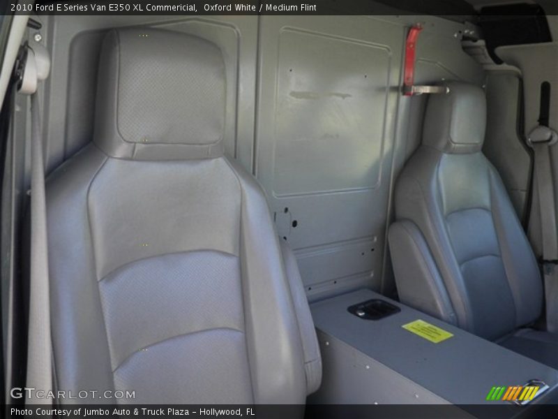 Oxford White / Medium Flint 2010 Ford E Series Van E350 XL Commericial