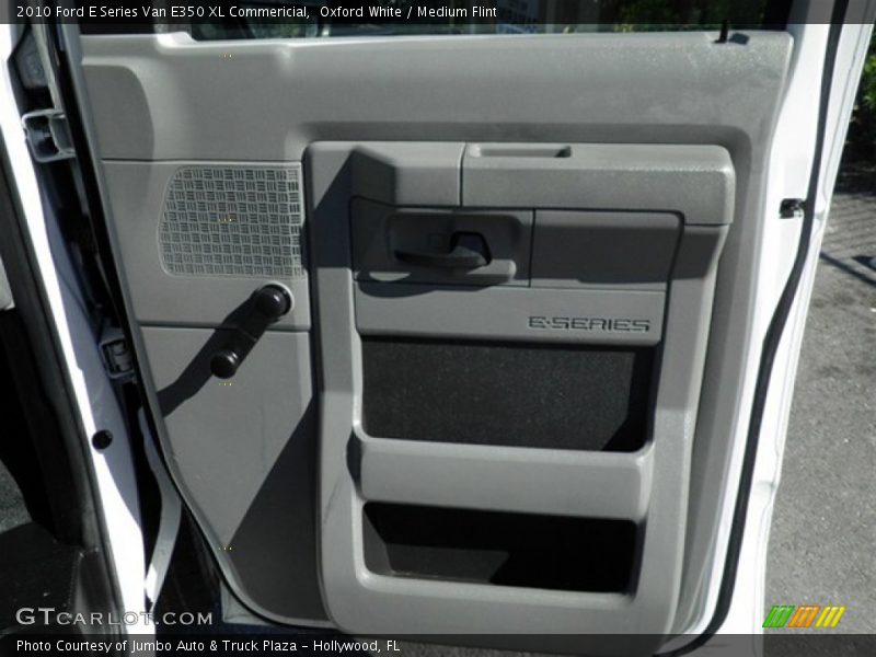 Oxford White / Medium Flint 2010 Ford E Series Van E350 XL Commericial