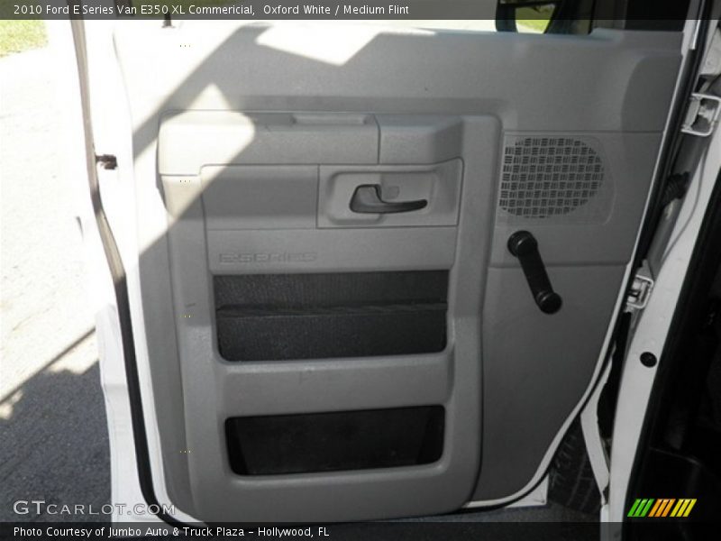 Oxford White / Medium Flint 2010 Ford E Series Van E350 XL Commericial