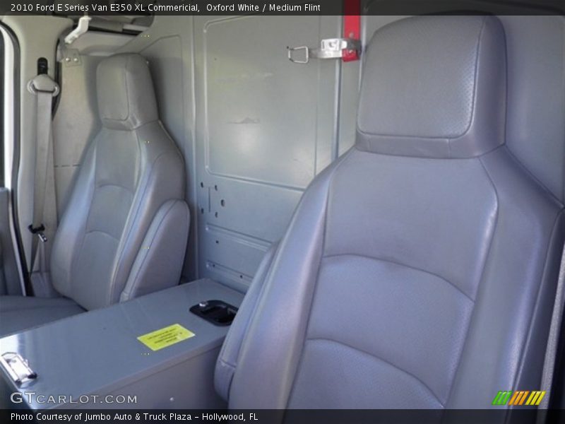 Oxford White / Medium Flint 2010 Ford E Series Van E350 XL Commericial