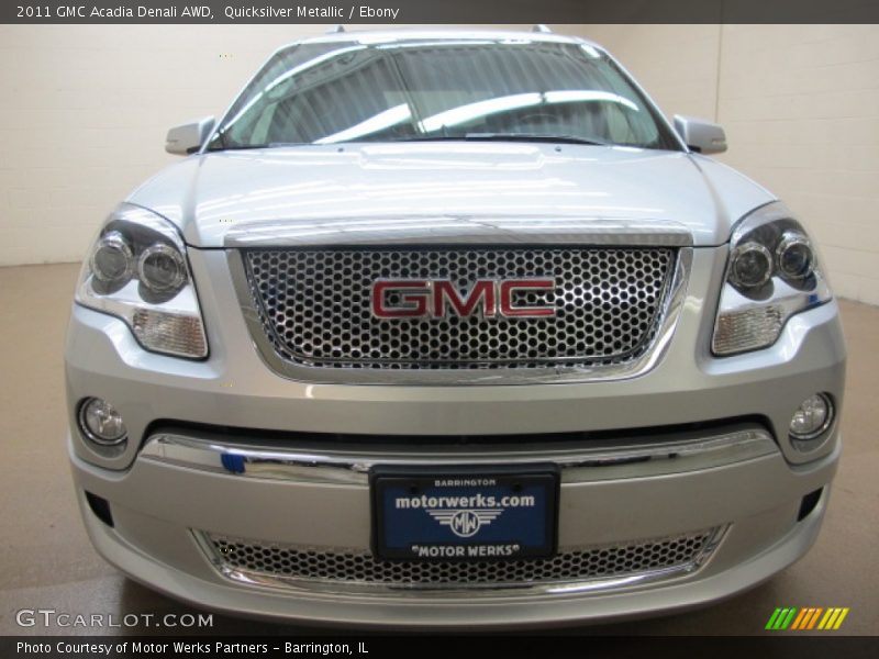 Quicksilver Metallic / Ebony 2011 GMC Acadia Denali AWD