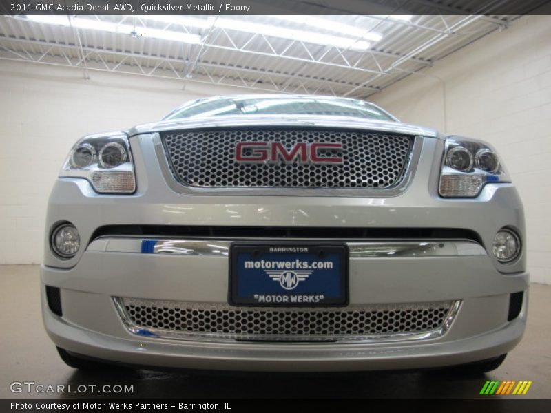Quicksilver Metallic / Ebony 2011 GMC Acadia Denali AWD