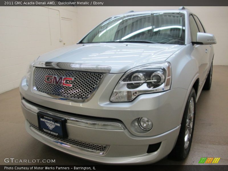 Quicksilver Metallic / Ebony 2011 GMC Acadia Denali AWD