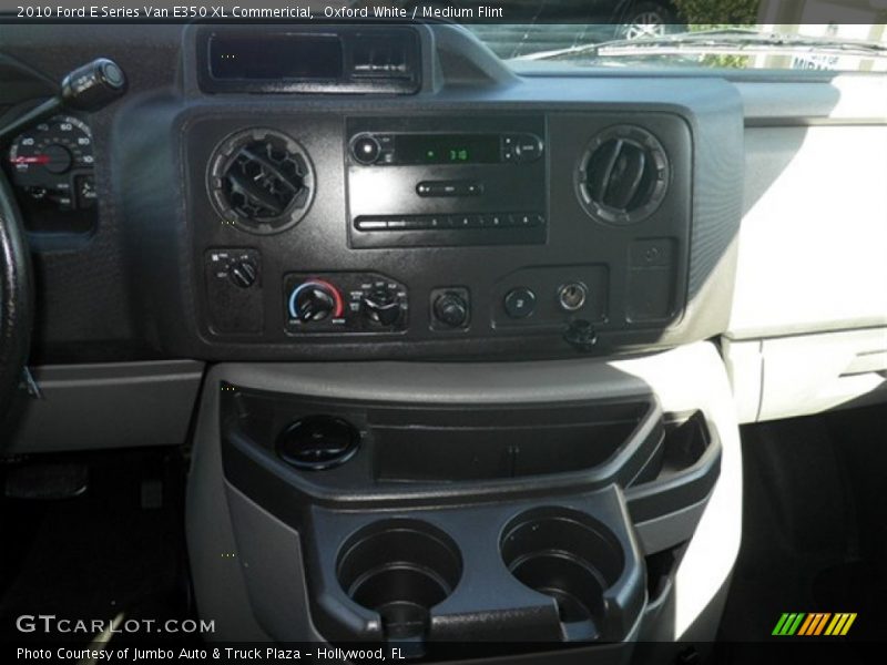 Oxford White / Medium Flint 2010 Ford E Series Van E350 XL Commericial