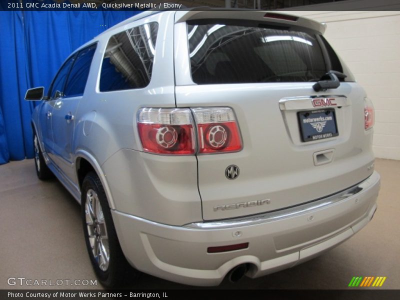 Quicksilver Metallic / Ebony 2011 GMC Acadia Denali AWD