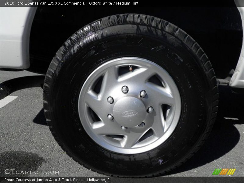 Oxford White / Medium Flint 2010 Ford E Series Van E350 XL Commericial