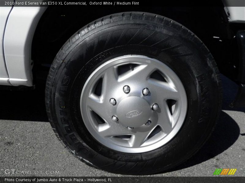 Oxford White / Medium Flint 2010 Ford E Series Van E350 XL Commericial
