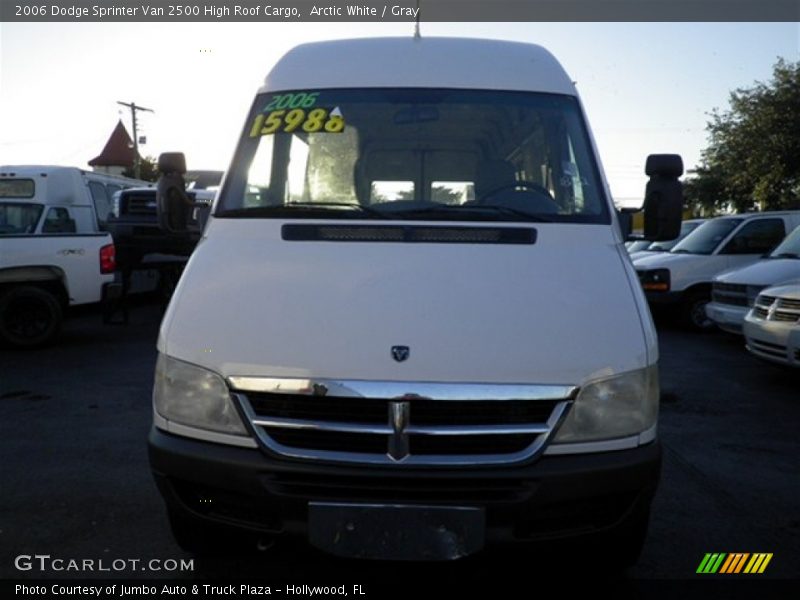 Arctic White / Gray 2006 Dodge Sprinter Van 2500 High Roof Cargo