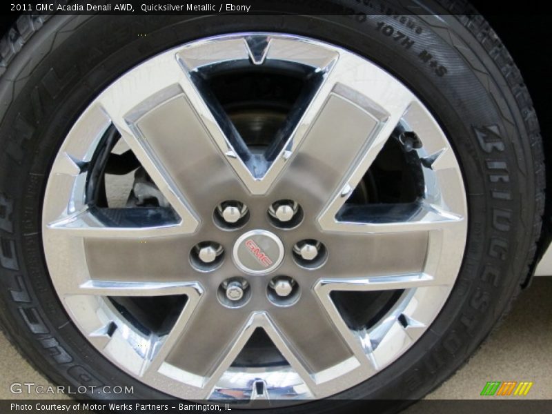 Quicksilver Metallic / Ebony 2011 GMC Acadia Denali AWD