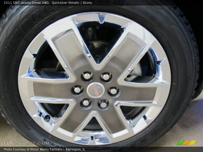 Quicksilver Metallic / Ebony 2011 GMC Acadia Denali AWD