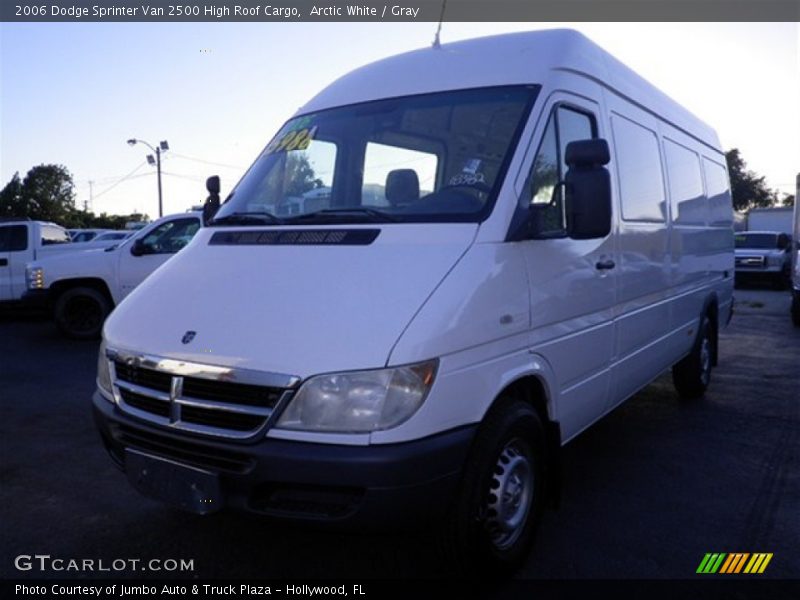 Arctic White / Gray 2006 Dodge Sprinter Van 2500 High Roof Cargo