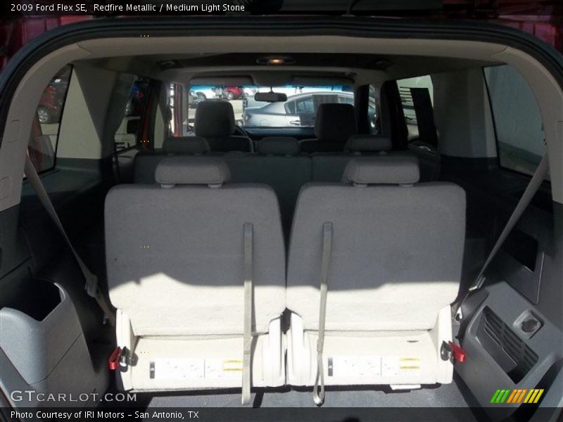 Redfire Metallic / Medium Light Stone 2009 Ford Flex SE