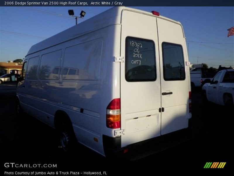 Arctic White / Gray 2006 Dodge Sprinter Van 2500 High Roof Cargo