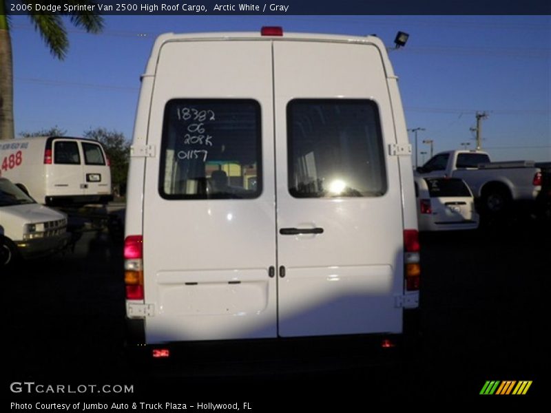 Arctic White / Gray 2006 Dodge Sprinter Van 2500 High Roof Cargo