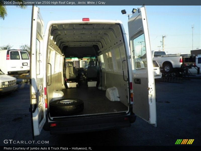 Arctic White / Gray 2006 Dodge Sprinter Van 2500 High Roof Cargo