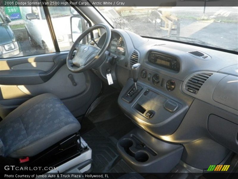 Arctic White / Gray 2006 Dodge Sprinter Van 2500 High Roof Cargo